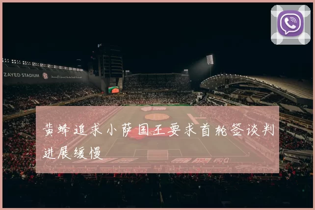 黄蜂追求小萨国王要求首轮签谈判进展缓慢